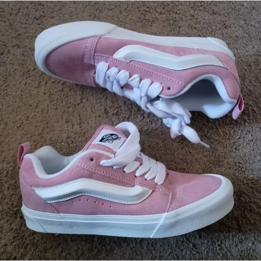 Vans Knu Skool Pink White BRAND NEW IN BOX NO LID.